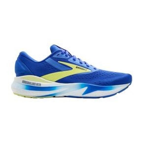 USED Brooks Men’s Adrenaline GTS 24 Running ShoeCobalt/Neo Yellow/Peacoat 12.5